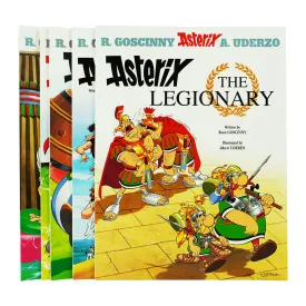 Asterix Series 2 (Book 6-10) by Goscinny & Uderzo: 5 Books Collection Set - Ages 6-11 - Paperback