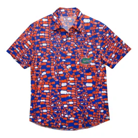 Florida Gators NCAA Mens Thematic Button Up Shirt