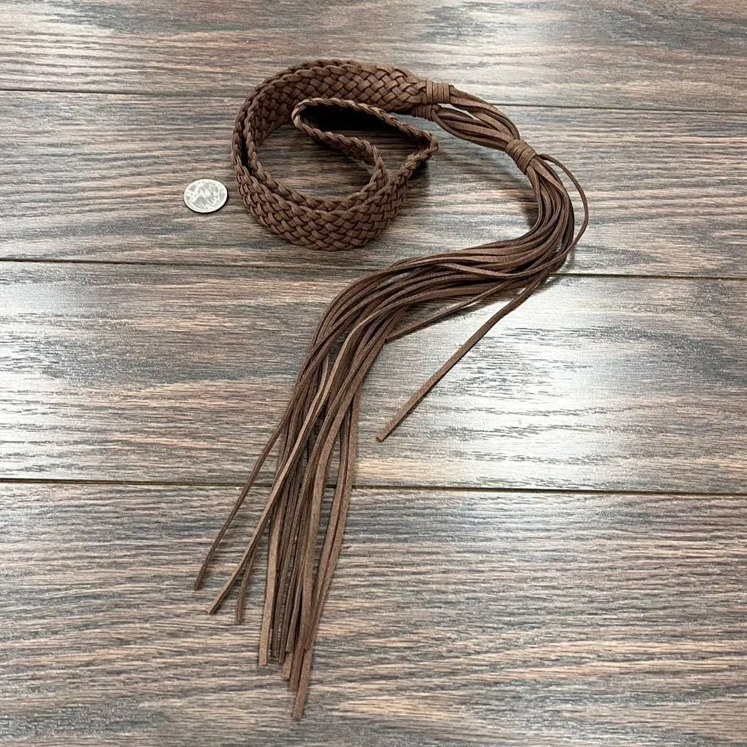 Handmade Suede Y-Necklace