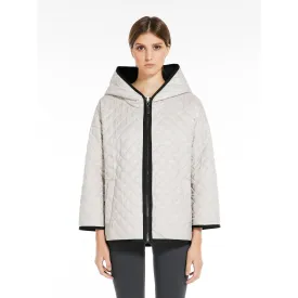 ice reversible short padded jacket