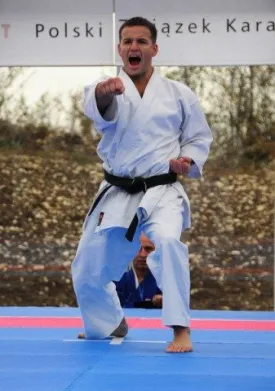 KI Heavyweight Traditional Cut Karate Gi - Wht, Blk, Red or Blue