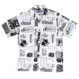 Manga Panel Aloha Shirt