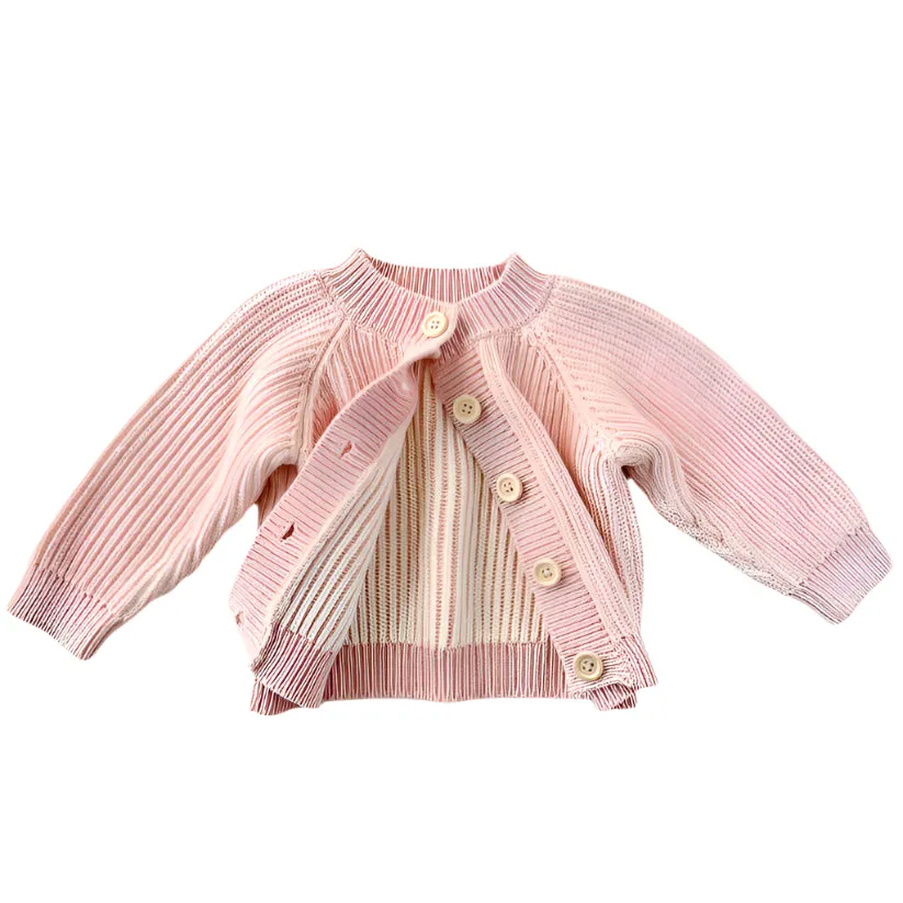 Pink Brioche Cardigan