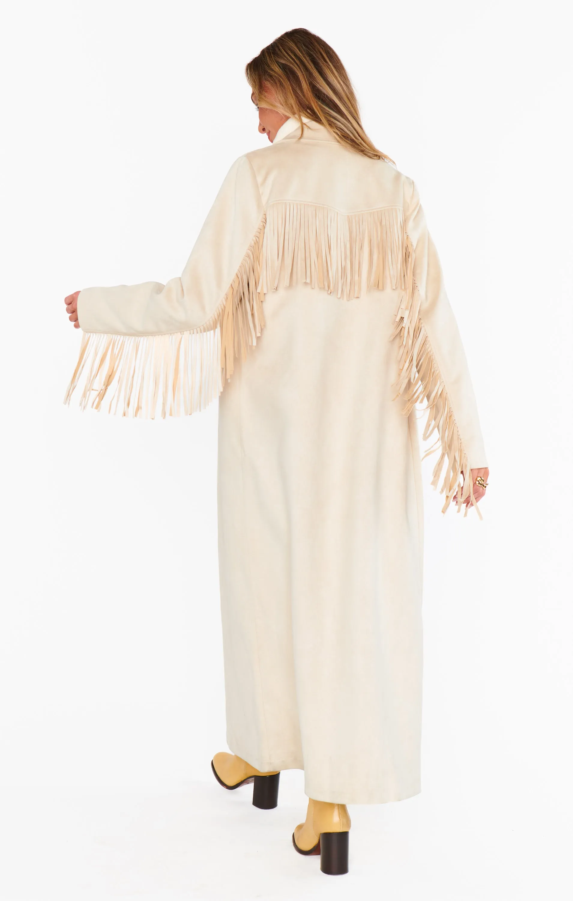 Show Me Your Mumu 'Sierra Fringe Maxi Jacket'