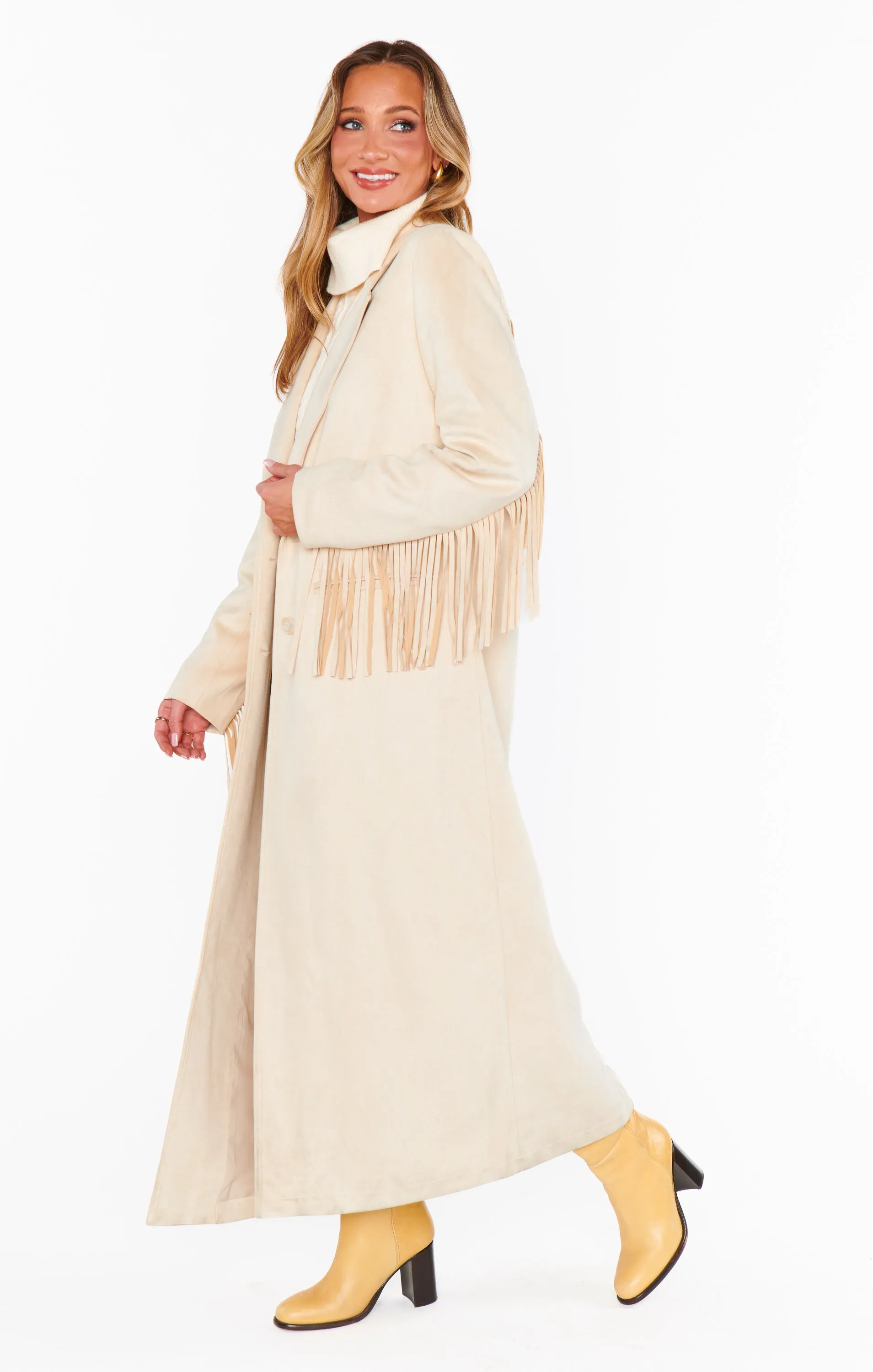 Show Me Your Mumu 'Sierra Fringe Maxi Jacket'