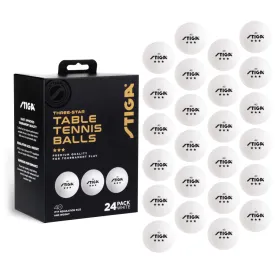 STIGA 24pk 3-Star Balls