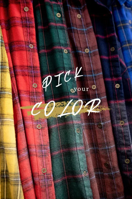 TWO-TONE BUTTON UP SHIRT