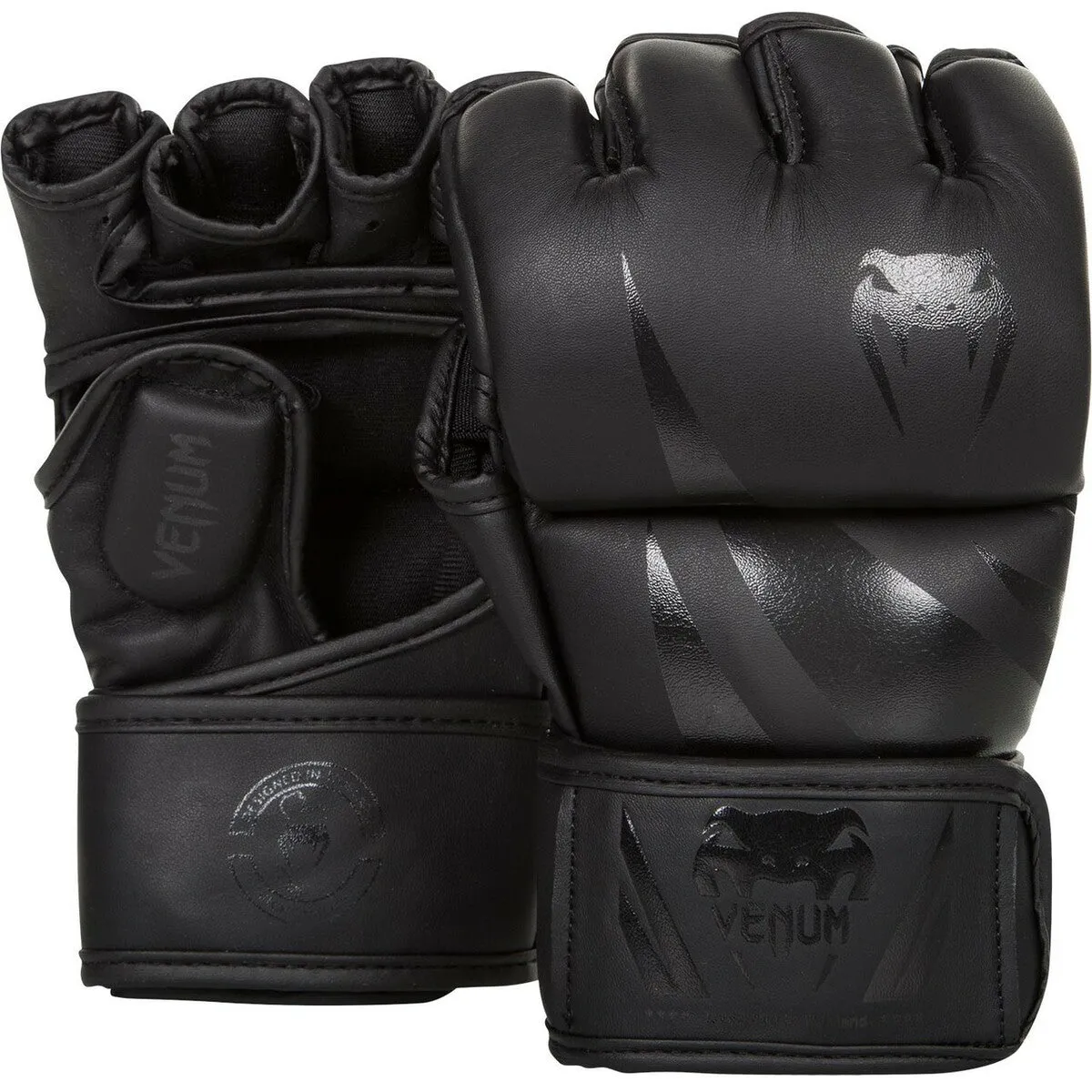 Venum Challenger MMA Gloves Matte Black