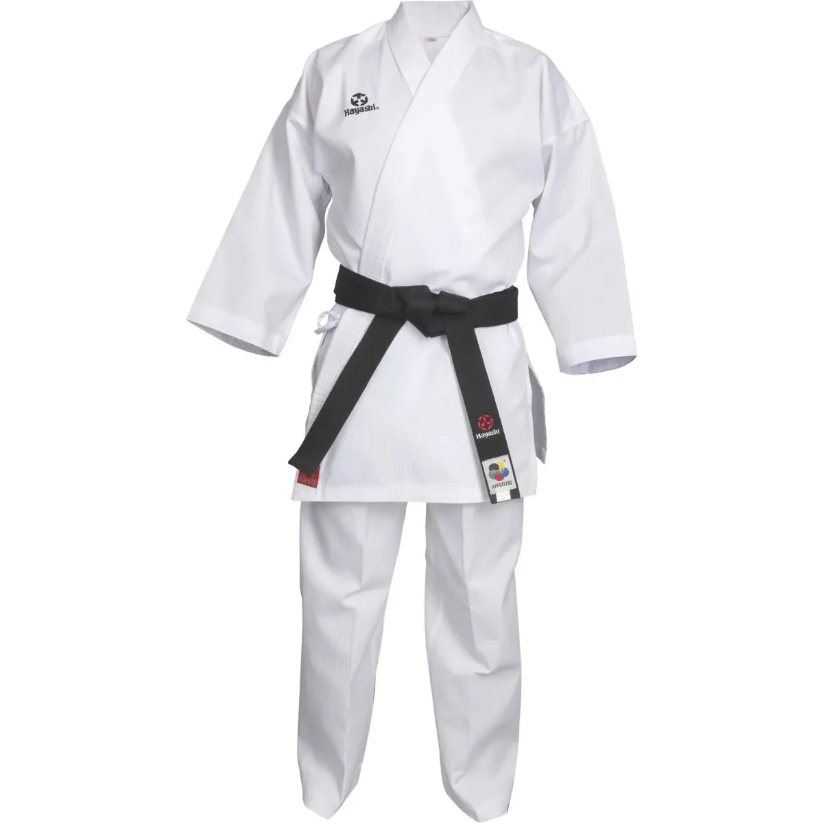 White Hayashi Kumite WKF Approved Karate Gi